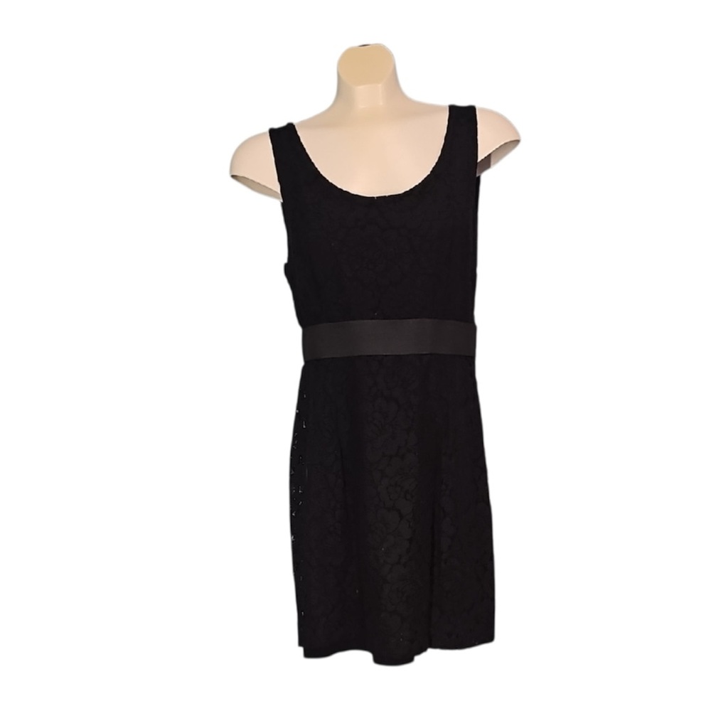 💚 H&M Elegant Black Lace Dress, Size 8